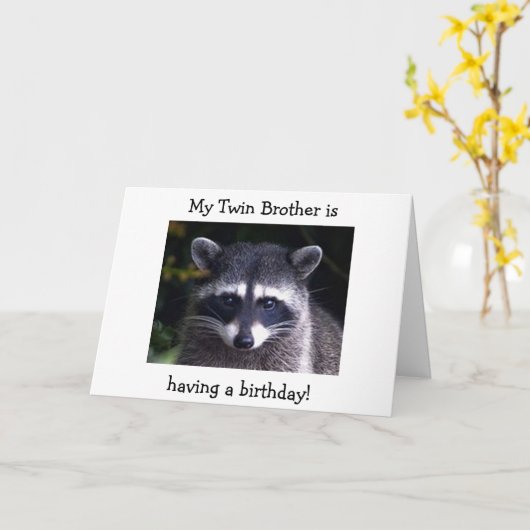 MIJN BROEDER HEEFT EEN GROTE DAG KAART (Gele Bloem)