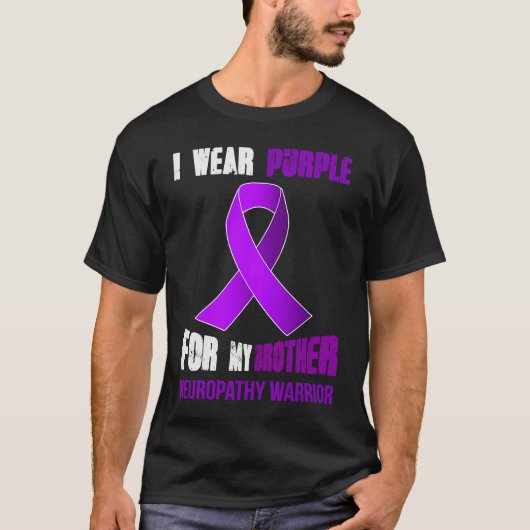 MIJN BROEDER MIJN NEUROPATHY WARRIOR T-SHIRT (Voorkant)