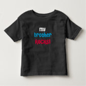 Mijn Broeder Rocks Kinder Shirts (Voorkant)