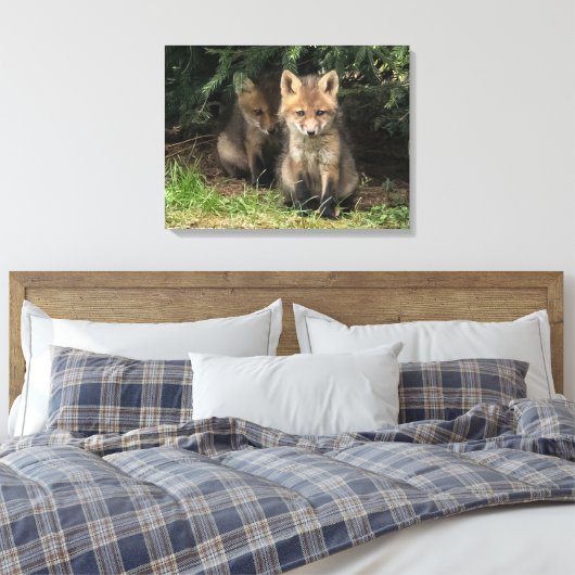 Mijn broer canvas afdruk (Insitu (Slaapkamer))