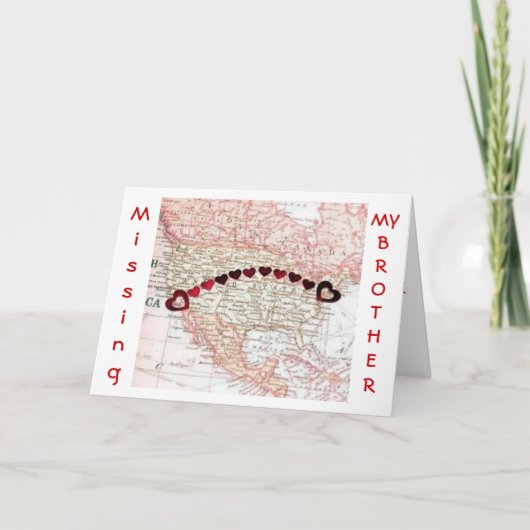 MIJN *BROER* DE REDEN CHRISTMAS IS SPECIAAL FEESTDAGEN KAART (Voorkant)