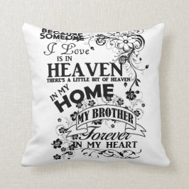 Mijn broer, in liefdevol geheugen, gedenken kussen
