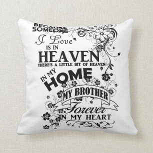 Mijn broer, in liefdevol geheugen, gedenken kussen