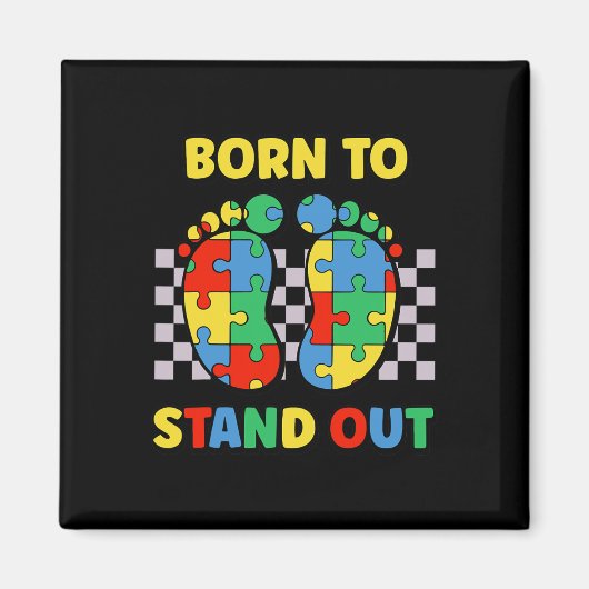 Mijn broer is autisme bewustzijn autistisch Li Magneet (Voorkant)