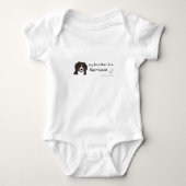 mijn broer is een bernese berghond romper (Voorkant)