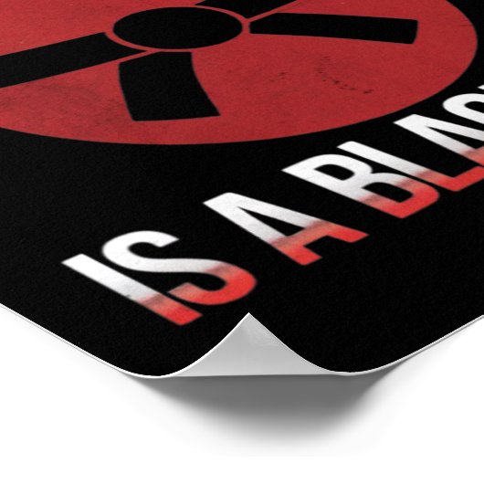 Mijn broer is een Black Belt Martial Arts T-shirt  Poster (Hoek)