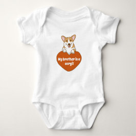 Mijn broer is een Corgi Romper