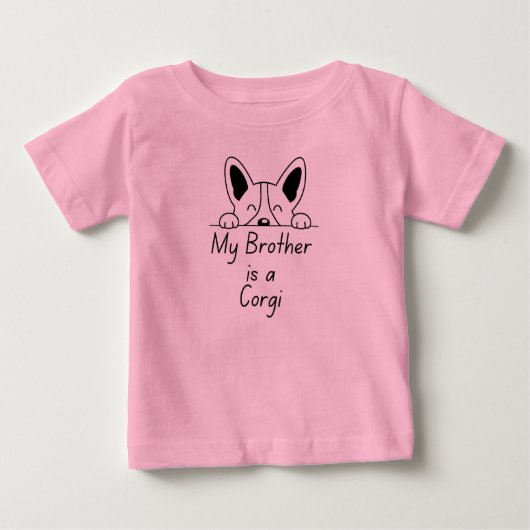 'Mijn broer is een Corgi' Speelse familie die van (Voorkant)