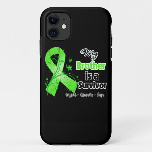 Mijn broer is een Lymphoma Survivor Case-Mate iPhone Case (Achterkant)