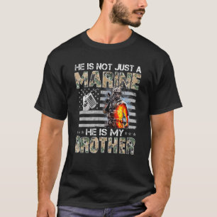 Mijn broer is een marinier voor zus, broer van een t-shirt