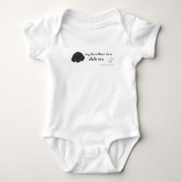 Mijn broer is een shih tzu romper