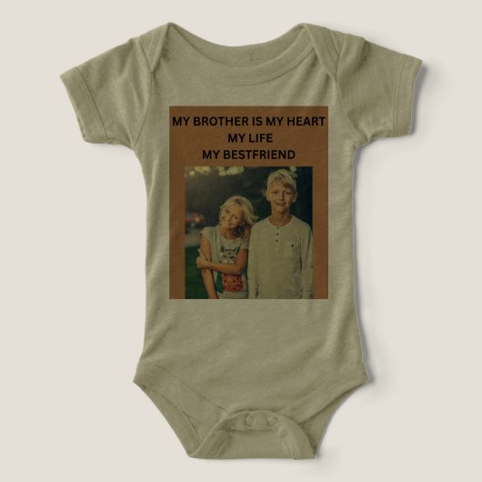 MIJN BROER IS MIJN HART MIJN LEVEN MIJN BESTE VRIE (Design voorkant)