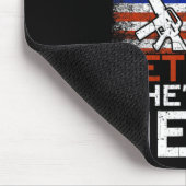 Mijn broer is mijn Hero Proud American Veteran Bro Muismat (Hoek)