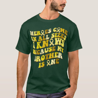 Mijn broer is mijn kinderkankerbewustzijn G T-shirt