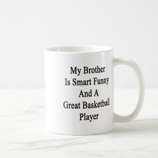 Mijn broer is slim grappig en een geweldige basket koffiemok