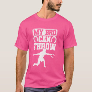 Mijn broer kan een grappig Hoefijzer gooien T-shirt