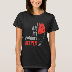 Mijn broer Keeper Lacrosse Funny Defense Lax Goa T-shirt