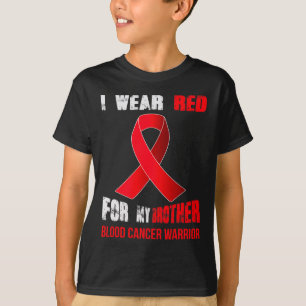 MIJN BROER, MIJN BLOEDKANKER KRIJGER T-SHIRT