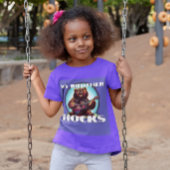 Mijn broer Rocks! Kleurrijk Beer T-shirt