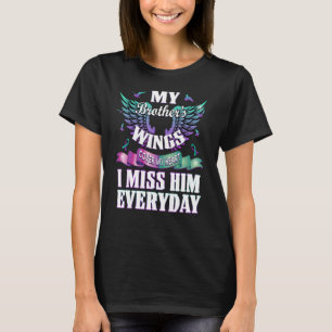 Mijn broer wingt Hoesje mijn hart... ik juffrouw H T-shirt
