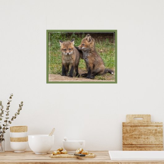 Mijn broer/zuster Mijn vriend Poster (Keuken)