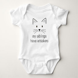 Mijn broers en zussen hebben whiskers, zwangerscha romper