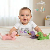 Mijn broers en zussen zijn Wieners Dogs | Baby sho Romper