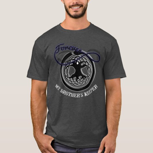 Mijn broers Keeper_Celtic Symbool T-shirt (Voorkant)