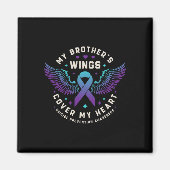 Mijn broers vleugels Hoesjes mijn hart zelfmoordpr Magneet (Voorkant)