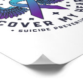 Mijn broers vleugels Hoesjes mijn hart zelfmoordpr Poster (Hoek)