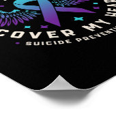 Mijn broers vleugels Hoesjes mijn hart zelfmoordpr Poster (Hoek)