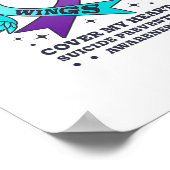 Mijn broers vleugels Hoesjes mijn hart zelfmoordpr Poster (Hoek)