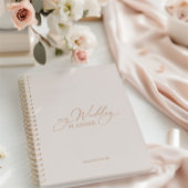 "Mijn bruiloft Planner" Modern Elegant Wedding Pla Planner