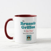 Mijn Brusselse Griffon is dat alles! Mok (Links)