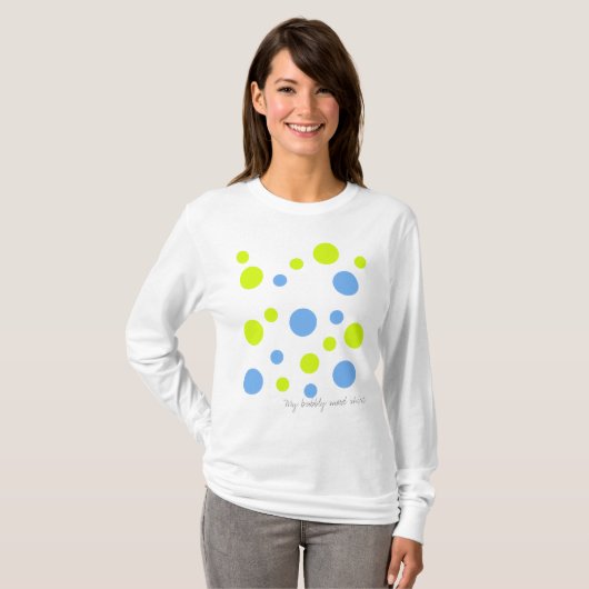 Mijn Bubble Mood Shirt (Voorkant volledig)