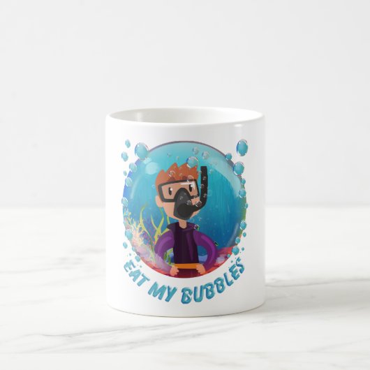 mijn Bubbles Diver Koffiemok (Center)