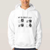 Mijn Bucket-lijst Hoodie (Voorkant)