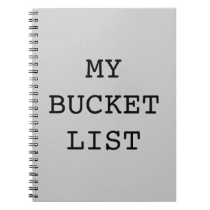 Mijn Bucket List-laptop Notitieboek