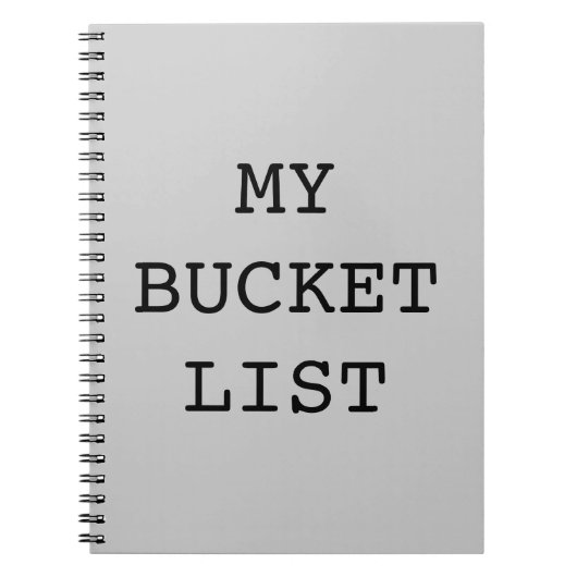 Mijn Bucket List-laptop Notitieboek (Voorkant)