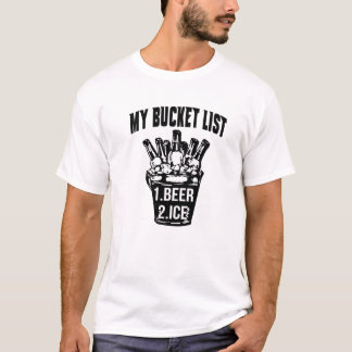 Mijn Bucketlijst bevat ijs T-shirt