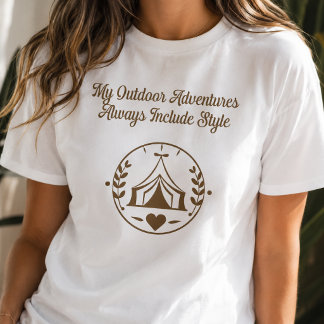 Mijn Buitenavonturen Hebben Altijd Stijl T-shirt