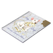 Mijn bull Terrier Ate Mijn Lesson Plan Notitieboek (Linkerzijde)