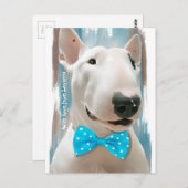Mijn bull Terrier Briefkaart (Voorkant / Achterkant)