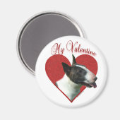 Mijn Bull Terrier Valentijn Magneet (Voorkant / Achterkant)