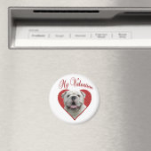 Mijn Bulldog Valentijn Magneet (Insitu (Vaatwasser))