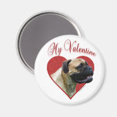 Mijn Bullmastiff Valentijn Magneet (Voorkant / Achterkant)