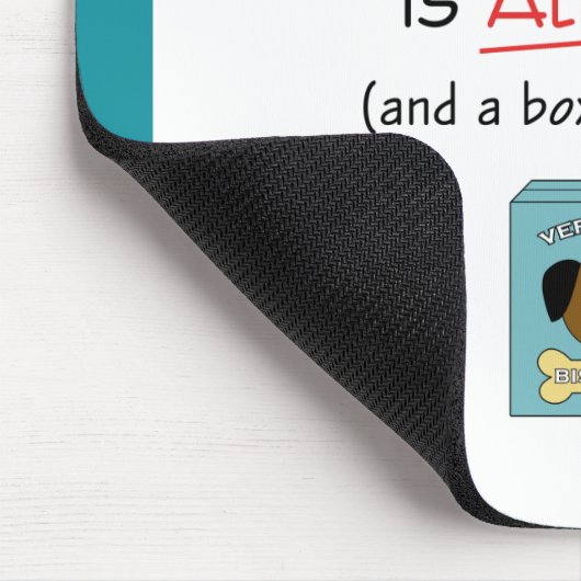 Mijn Bulloxer is alles. Muismat (Hoek)