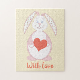 Mijn Bunny, cartoon Bunny. Legpuzzel