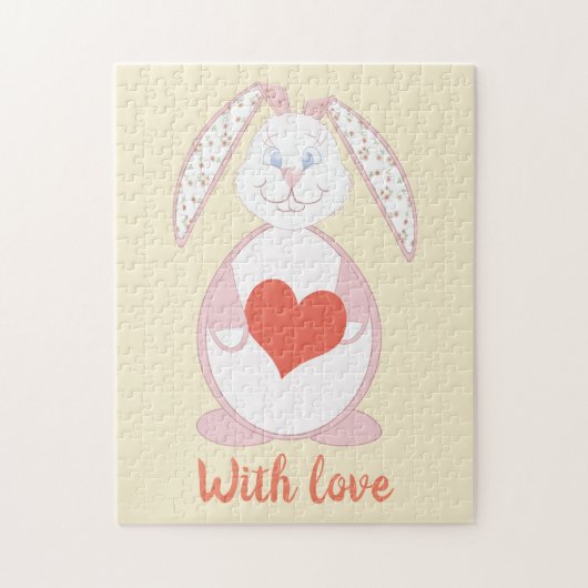 Mijn Bunny, cartoon Bunny. Legpuzzel (Verticaal)