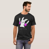 Mijn Bunny is Cute, maar Psycho Classic T-Shirt (Voorkant volledig)
